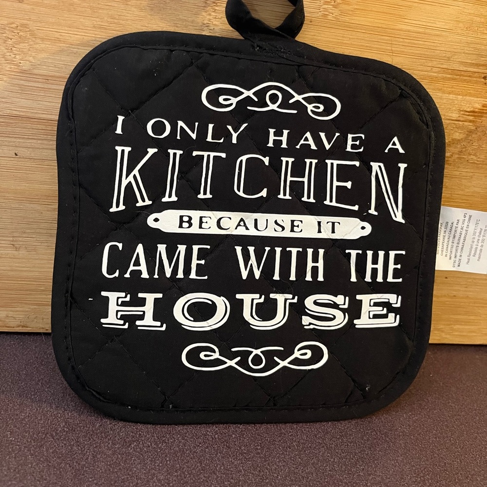 Homemade pot holder